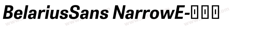 BelariusSans NarrowE字体转换 BelariusSans NarrowE字体转换